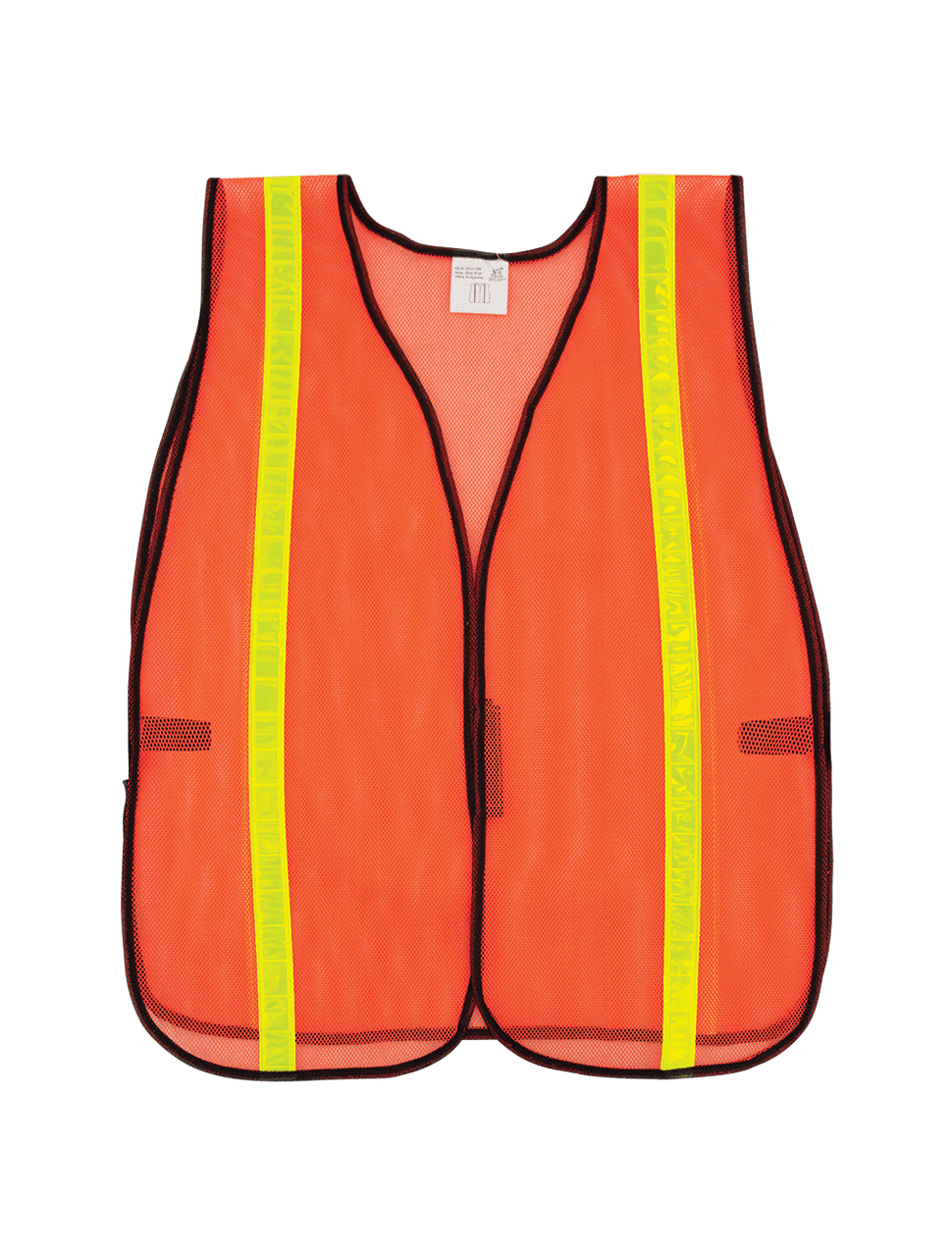 FrogWear HV High-Visibility Orange Economy Mesh Safety Vest with