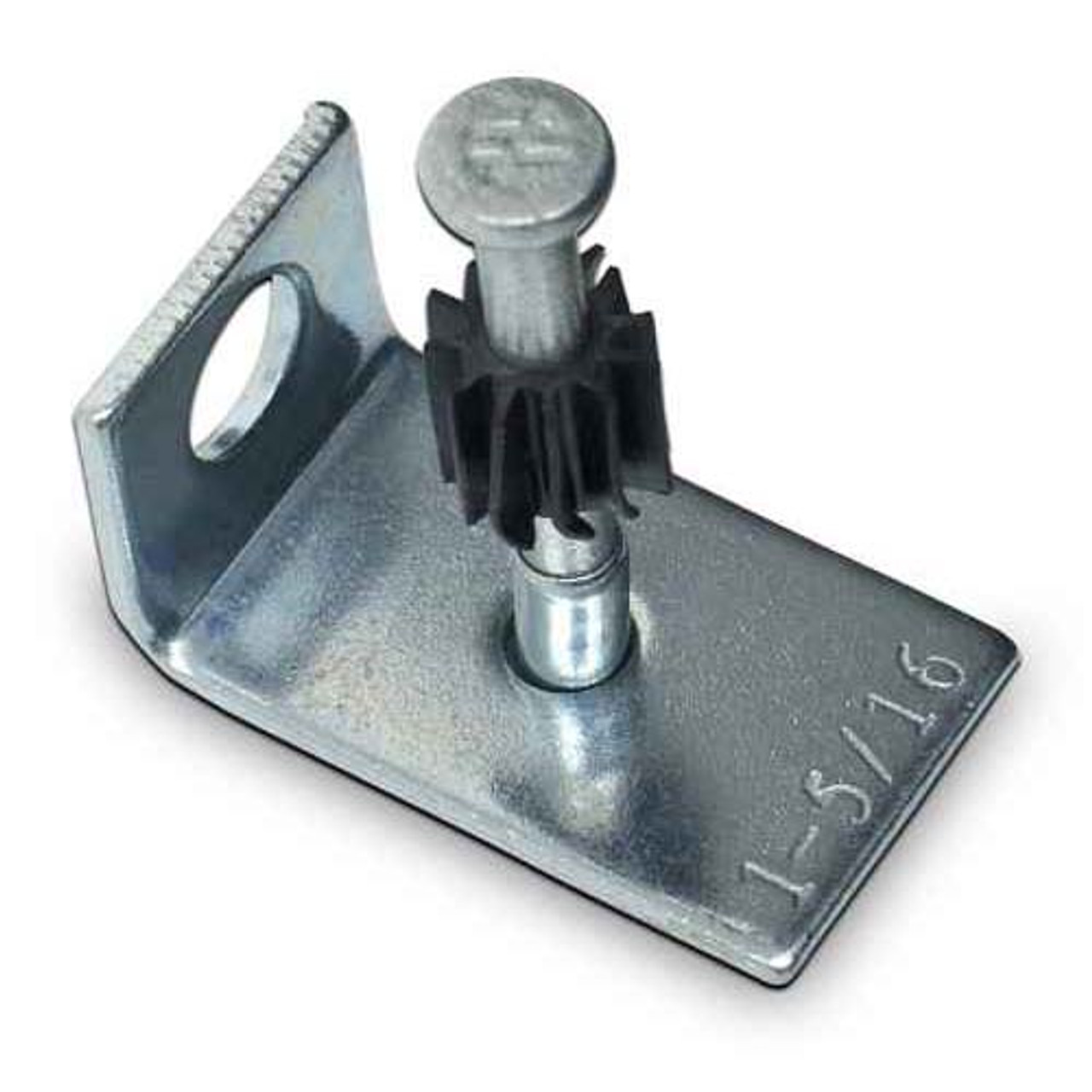 Double-sided Steel screw post 6 - 8 mm (100 pcs) - Black Nickel