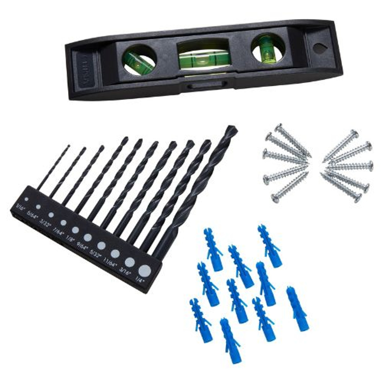 Black+Decker 8V Home Decor Project Kit #BDCD8HDPK (44 Piece) AFT Fasteners