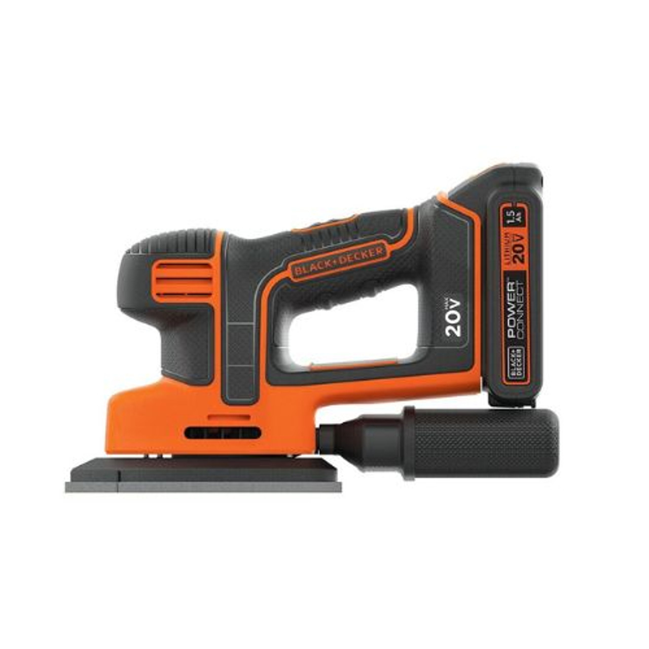 Black+Decker 20V Cordless Mouse Sander with Battery #BDCMS20C (1