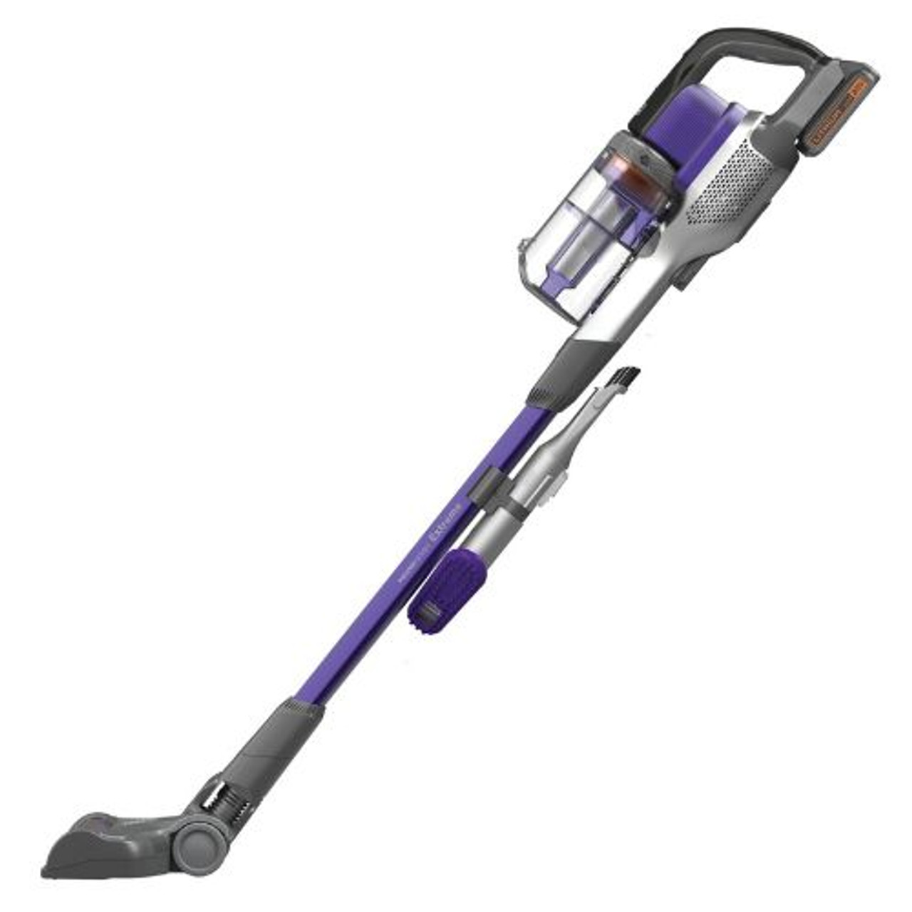 BLACK+DECKER Power Series Pro Pet Cordless Stick Vacuum Cleaner, 2-in-1,  Purple (HCUA525JP)