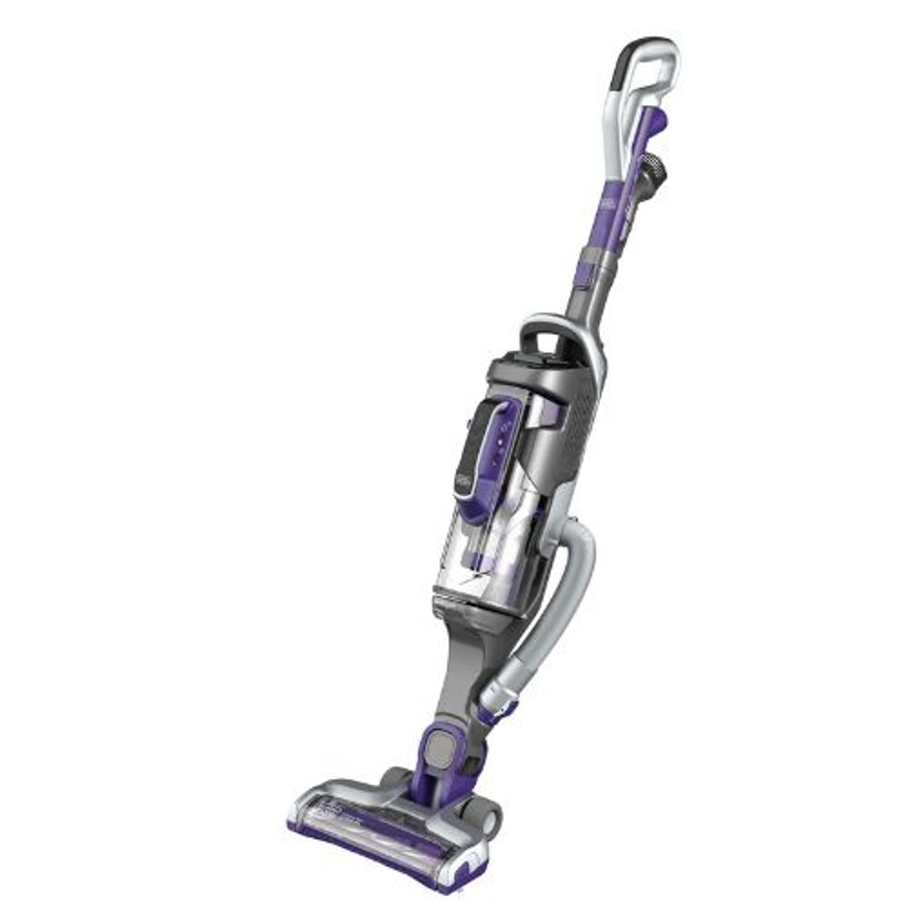 BLACK+DECKER Powerseries Extreme Cordless Stick Vacuum Cleaner for Pets,  Purple with Replacement Filter (BSV2020P & BSVF1)
