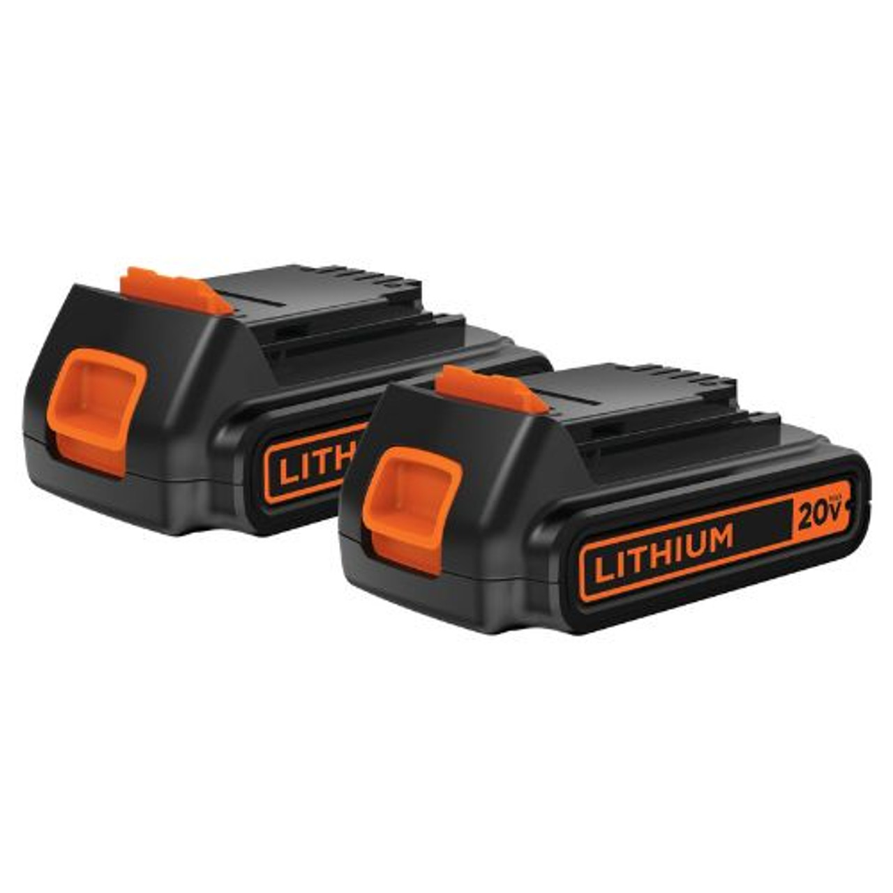 Black + Decker 20V MAX Lithium Ion Battery + Charger - LBXR20CK