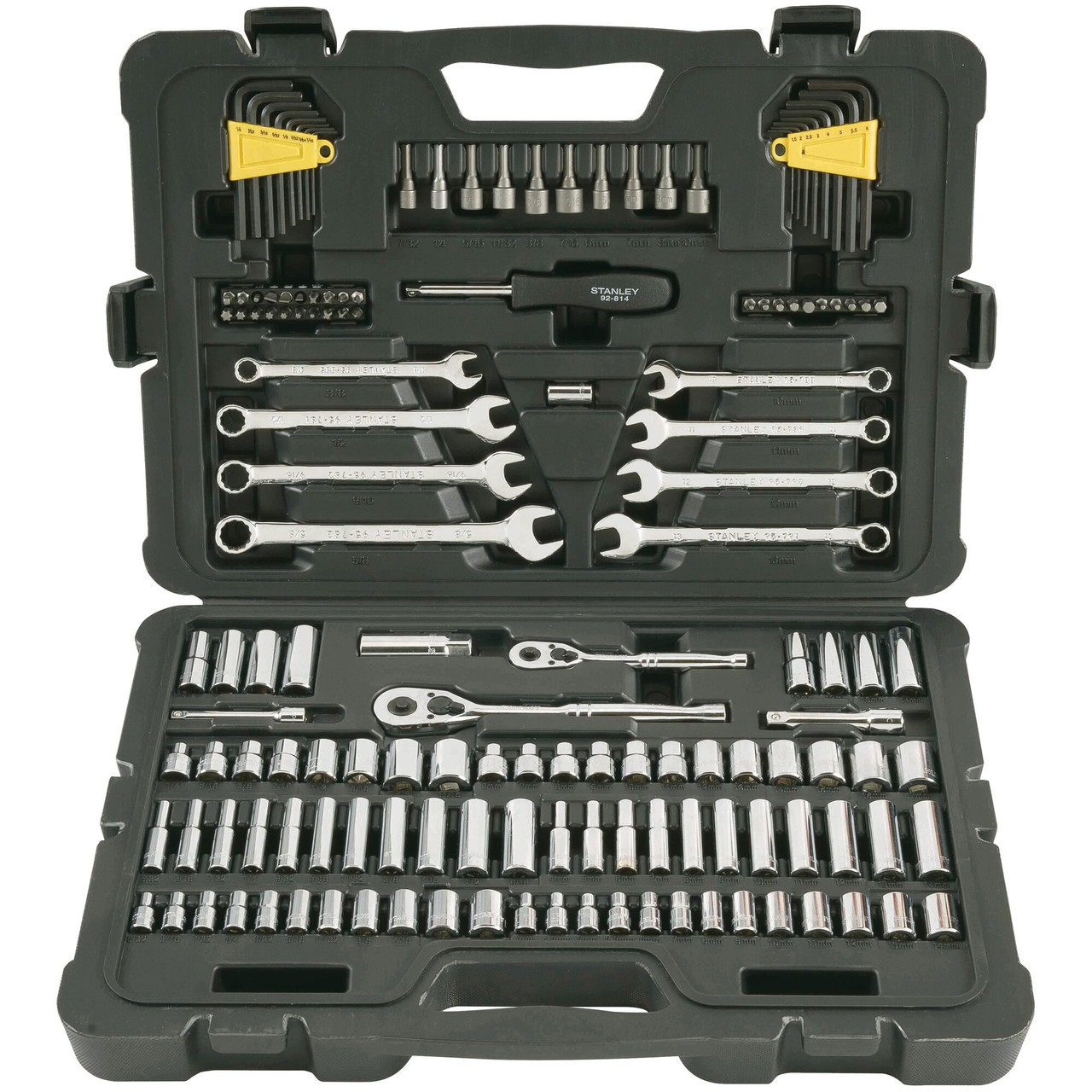 Stanley Products 145 Piece Mechanic's Tool Set, 1/4