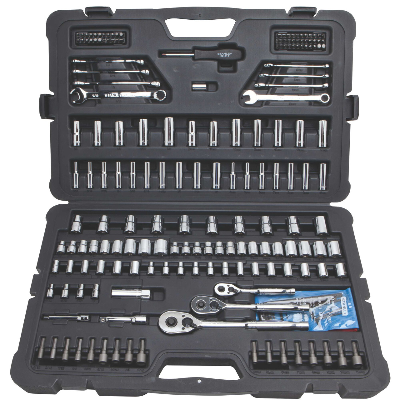 Stanley Products 201 Piece Mechanic's Tool Set, 1/4