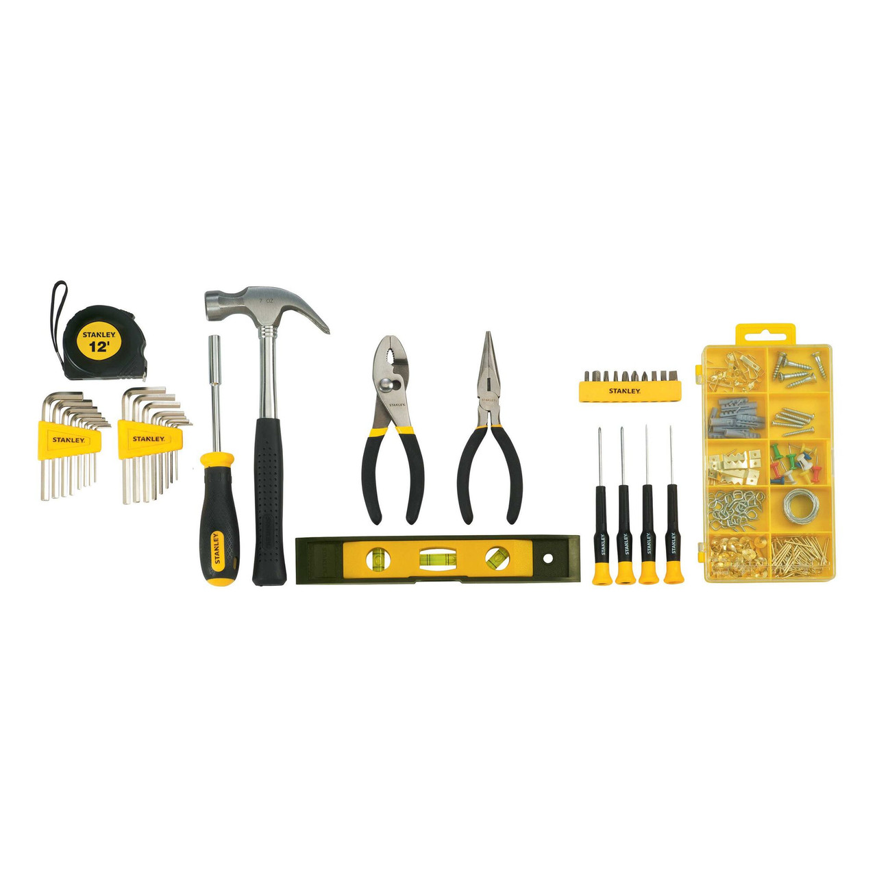 Stanley Products 38 Piece Mixed Tool Home Repair Set #STMT74101 (2