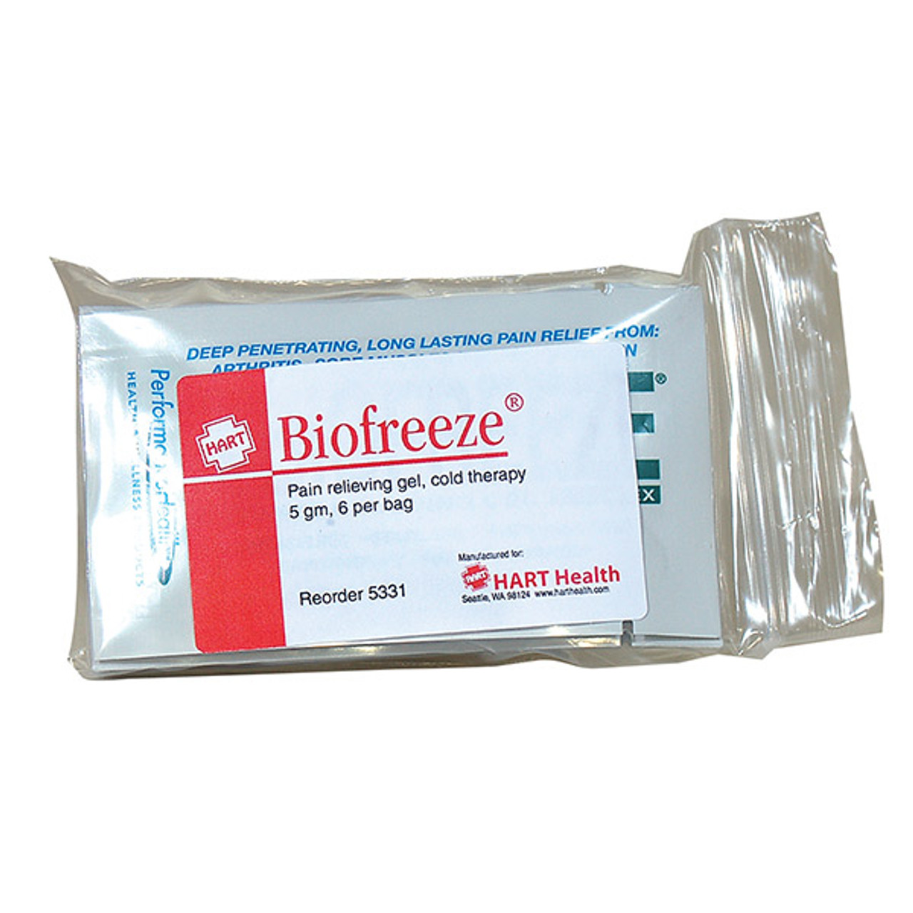 Biofreeze Pain Relieving Gel, 5gm., 1 Each, Biofreeze