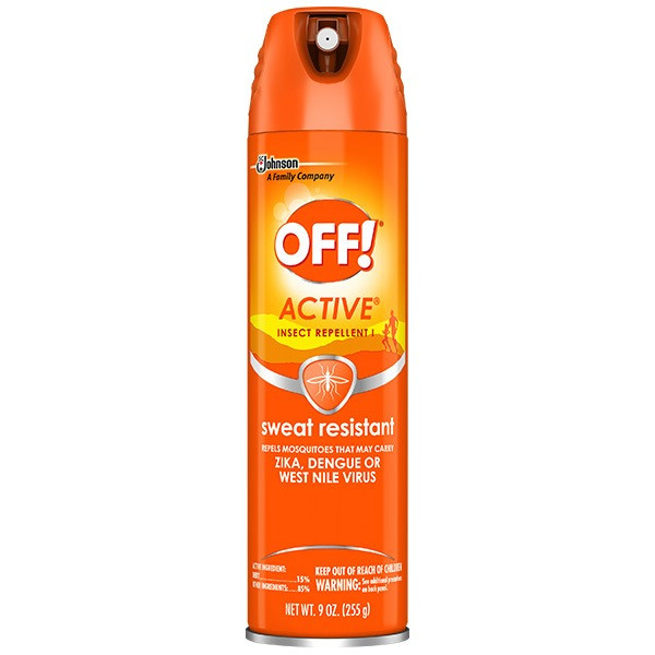 SC Johnson OFF! Active Insect Repellent I, 9 oz Aerosol, 1/Each AFT