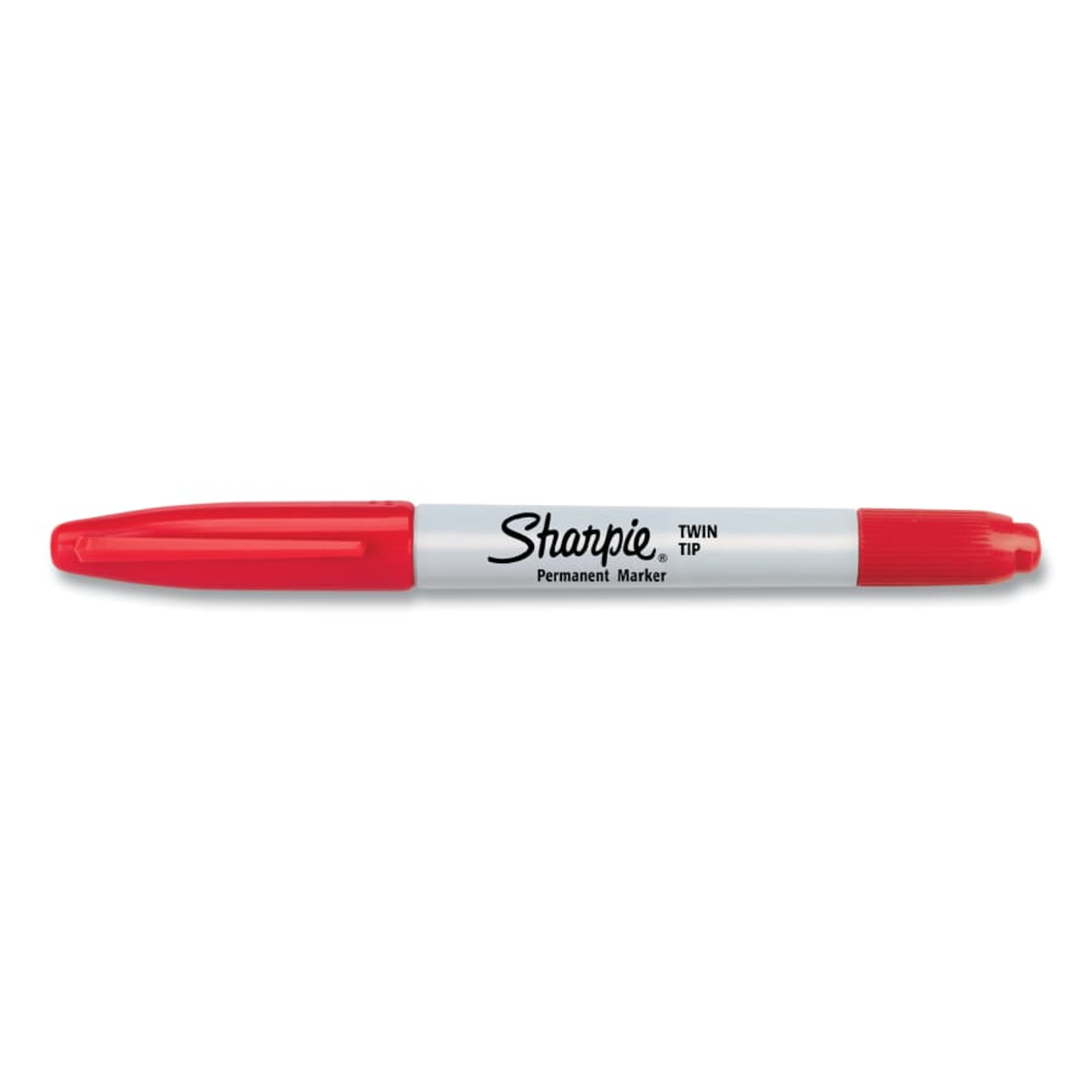 Sharpie Permanent Markers, Ultra Fine Point, Red, 37002