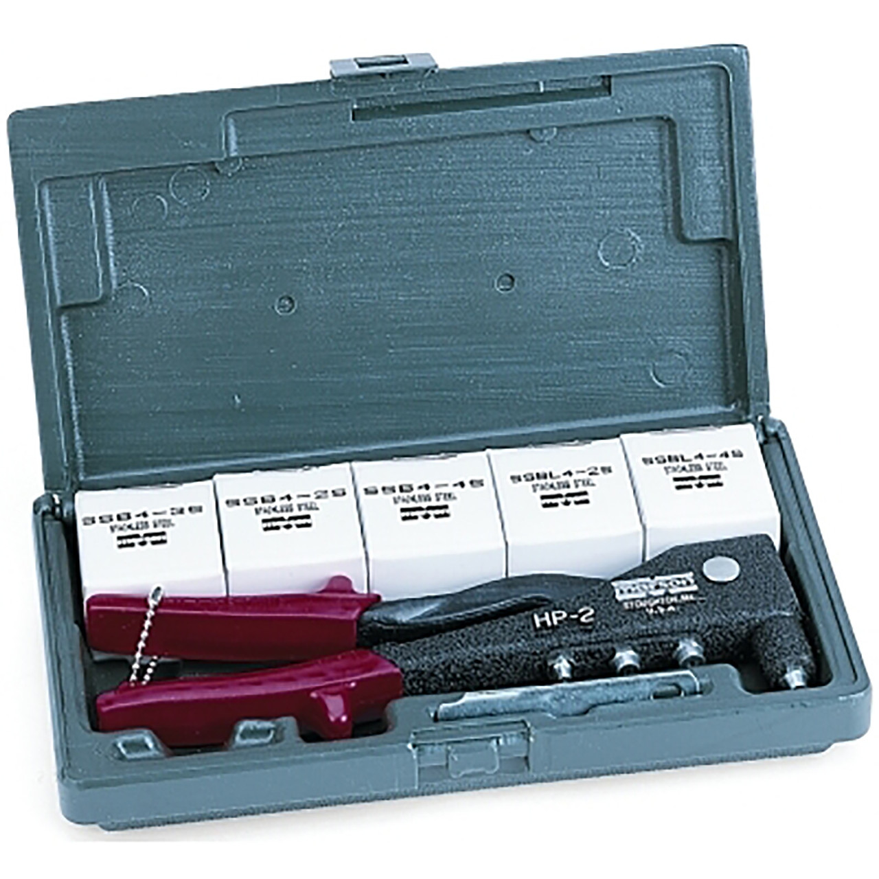 Marson 200 Kit W/HP-2 & Assorted Klik-Fast Rivets w/Case, 1/EA