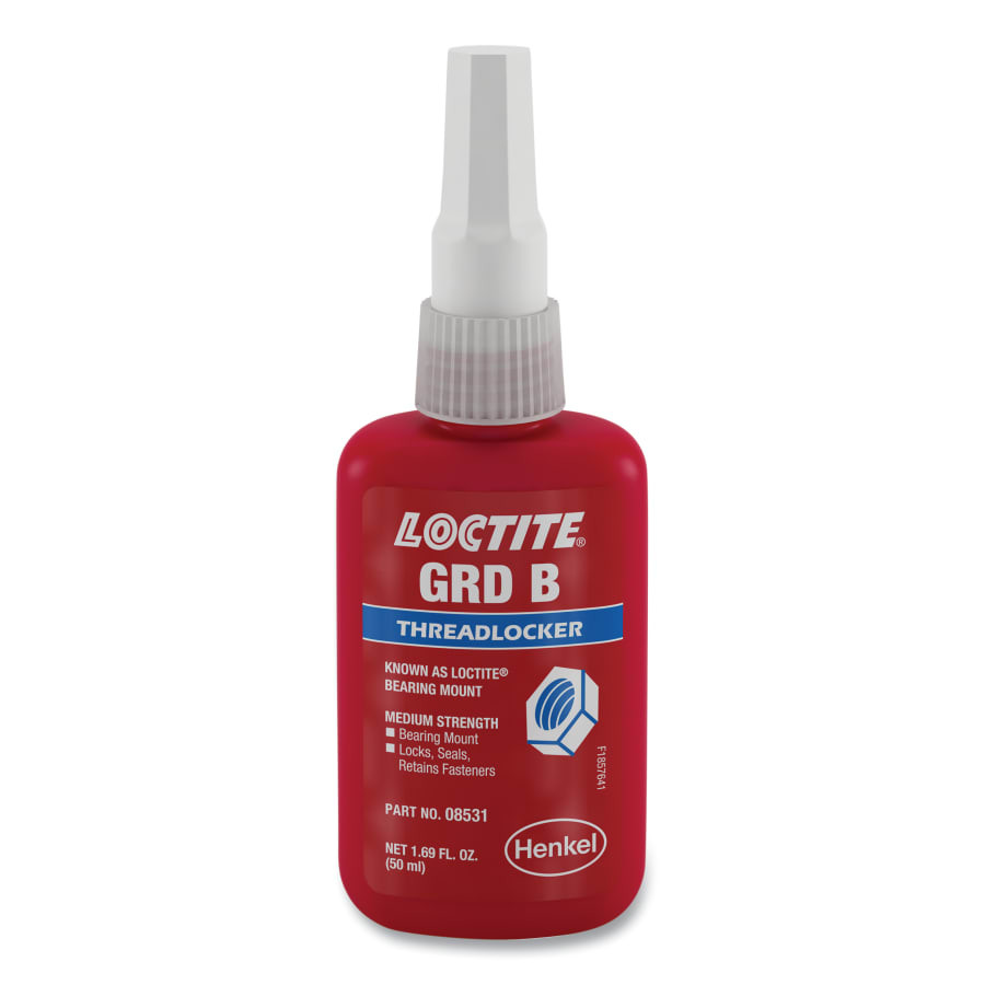 Loctite Bearing Mount Grade B Retaining Compound Threadlocker, 50