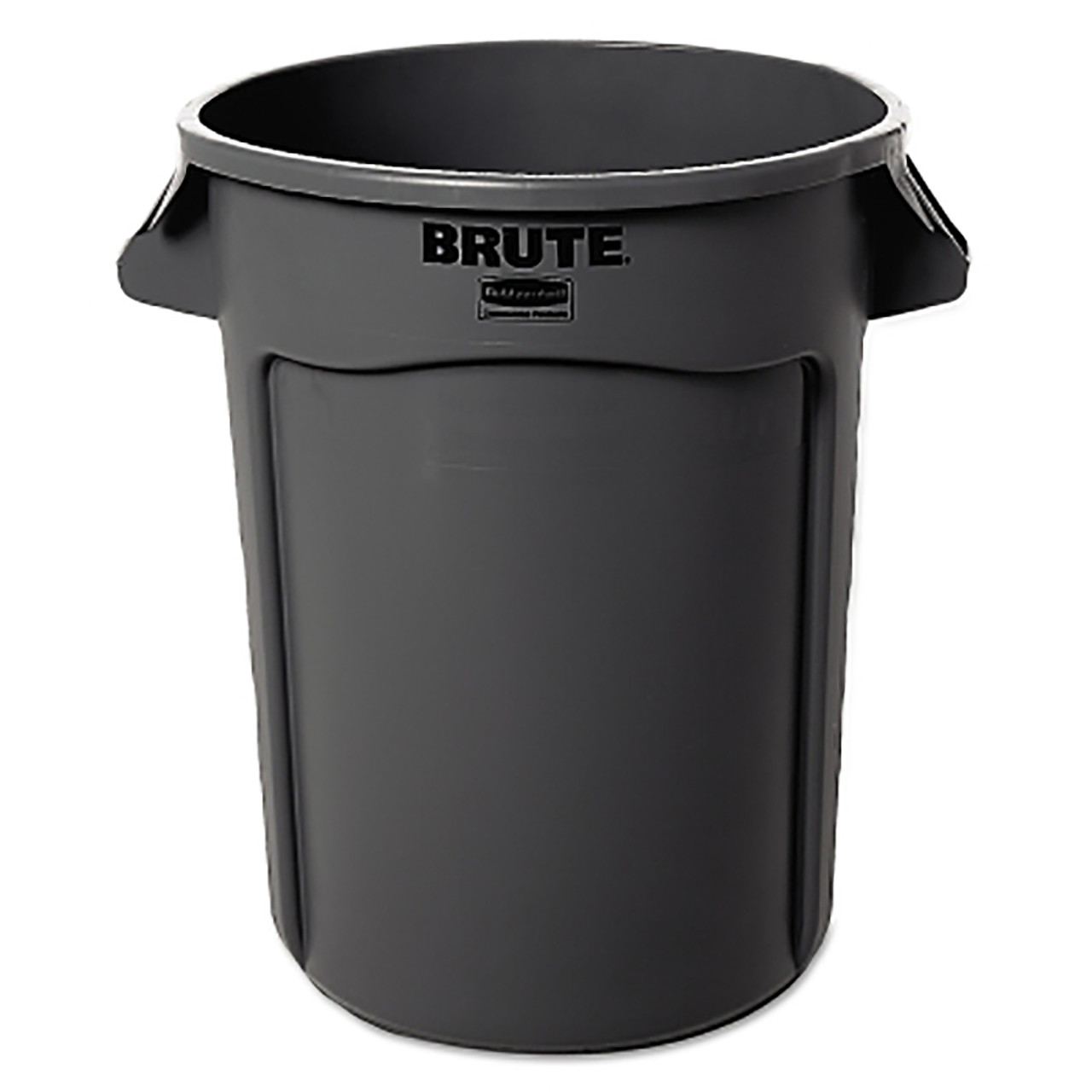 Rubbermaid FG265500GRAY BRUTE 55 Gallon Gray Round Trash Can