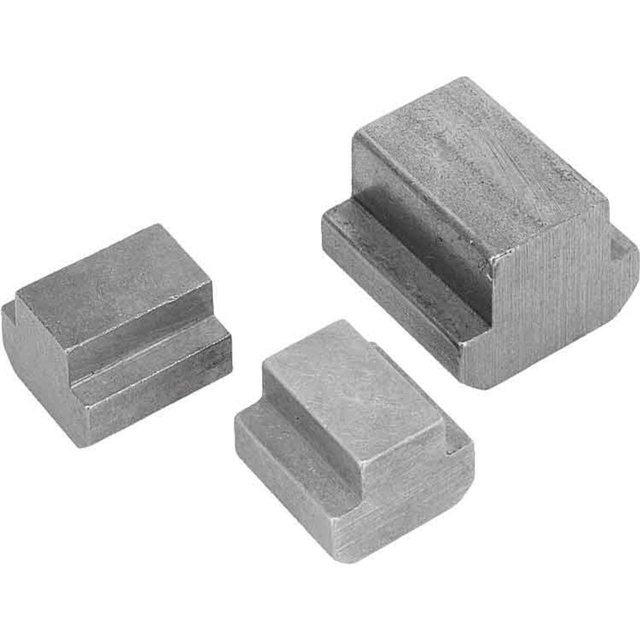 Kipp T-Slot Keys, B=15 mm, NB=10 mm, Carbon Steel, Blank, (10/Pkg), K0378.10