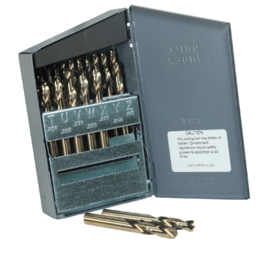 29 Piece HSS Heavy Duty Gold Finish, Type 260-D, M42-Cobalt Screw