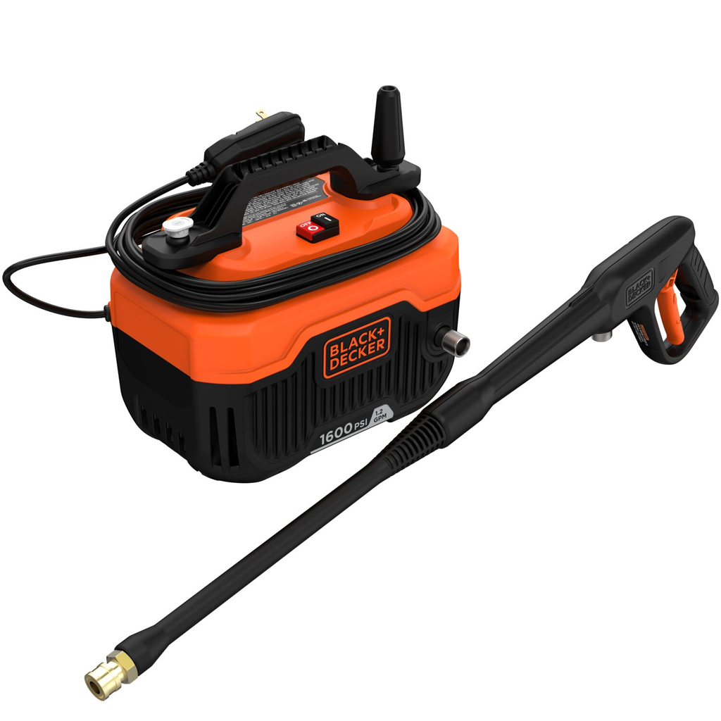 Black+Decker Electric Cold Water Pressure Washer
