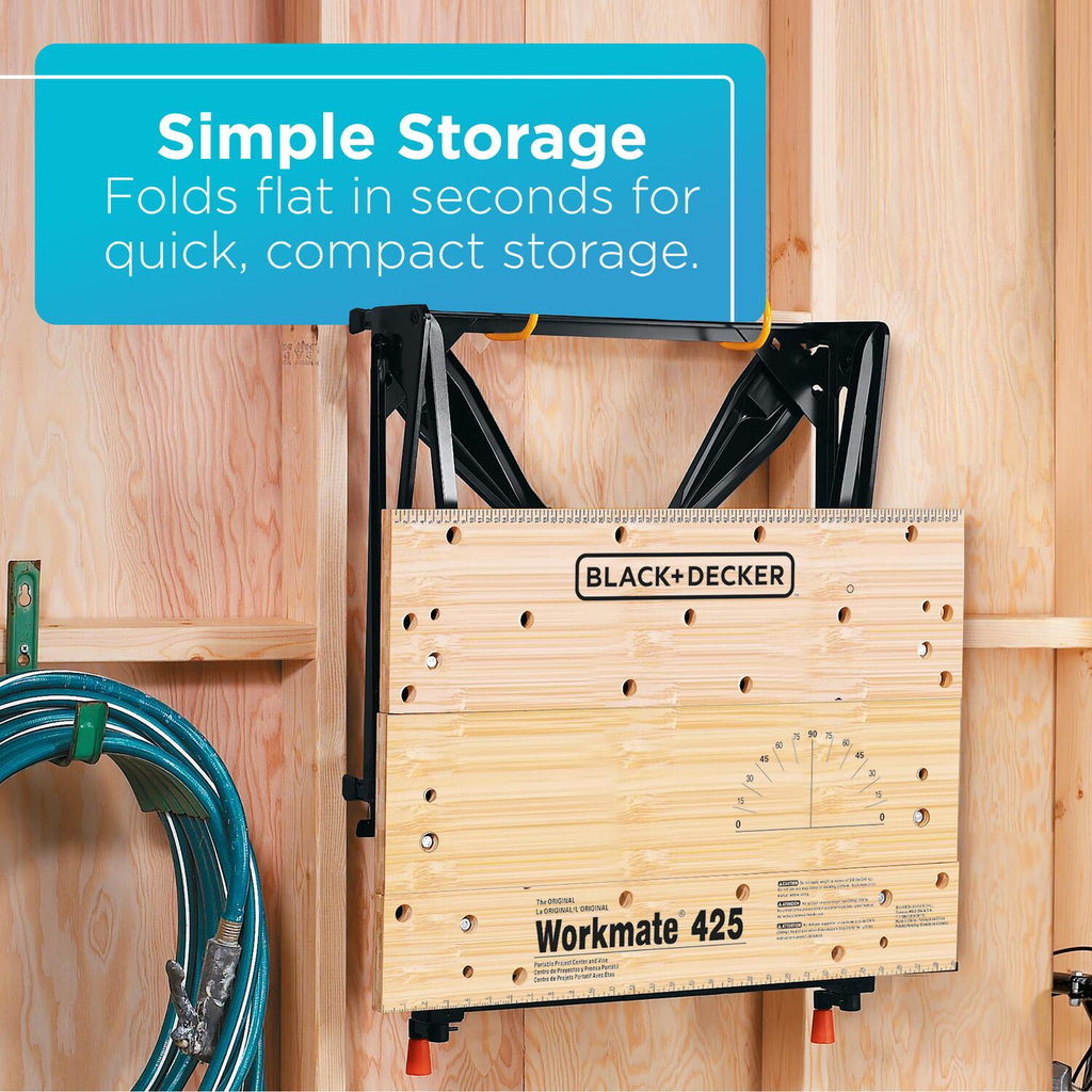 BLACK+DECKER Workmate Portable Workbench, 425-To-550-Pound