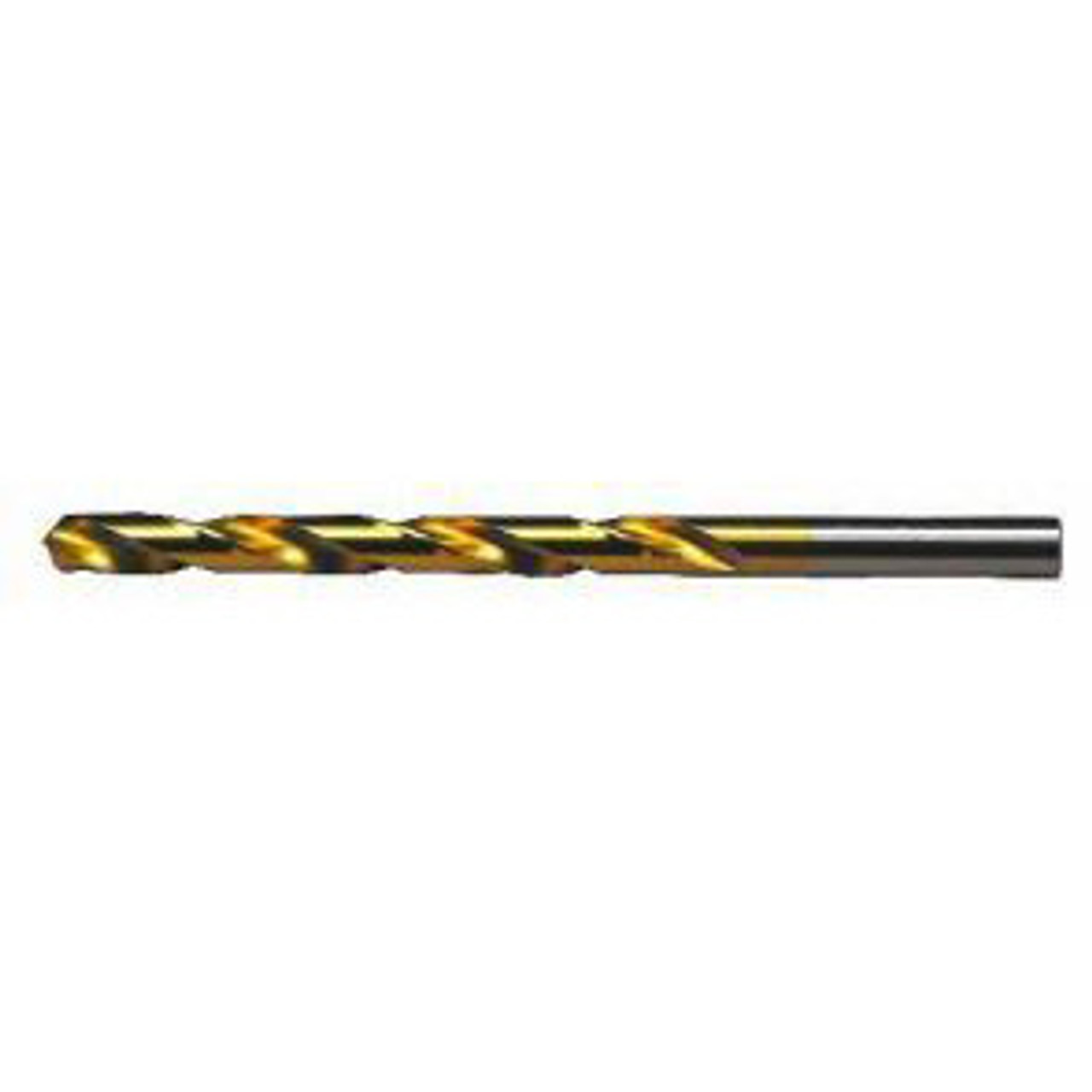 Size G - HSS 135 Degree Split Point TiN Coated Finish Jobber Drill - Type  190-AN (6/Pkg.)