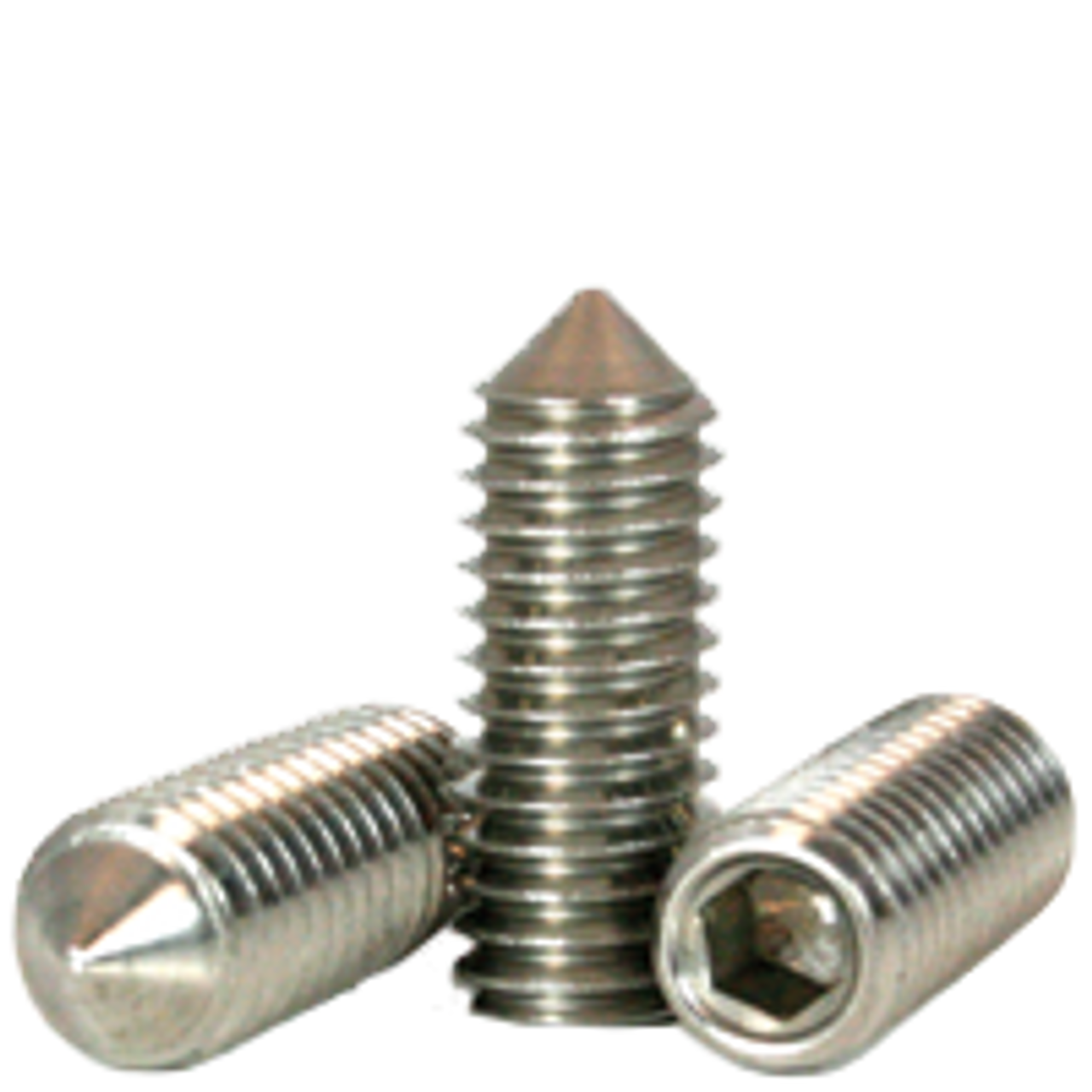 Stainless Steel Socket Set Screws Cone Point #704373 AFT Fasteners