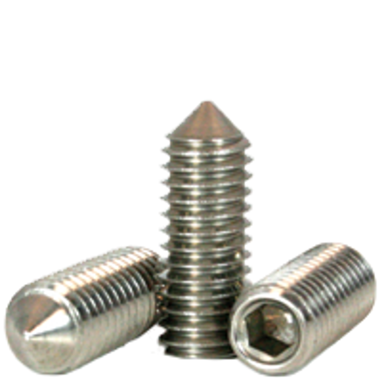 Stainless Steel Socket Set Screws Cone Point #704373 AFT Fasteners