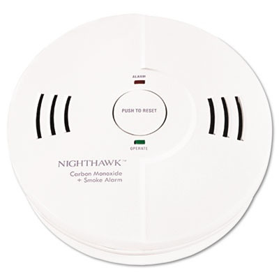 Night Hawk Combo Smoke/CO Alarm w/Voice Alarm(Qty. 1) AFT Fasteners