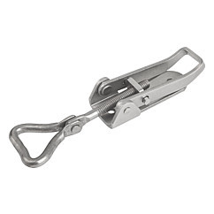 Kipp Adjustable Latch with Movable Hook Clamp, Stainless Steel, Style A (1/Pkg.), K0050.1421122