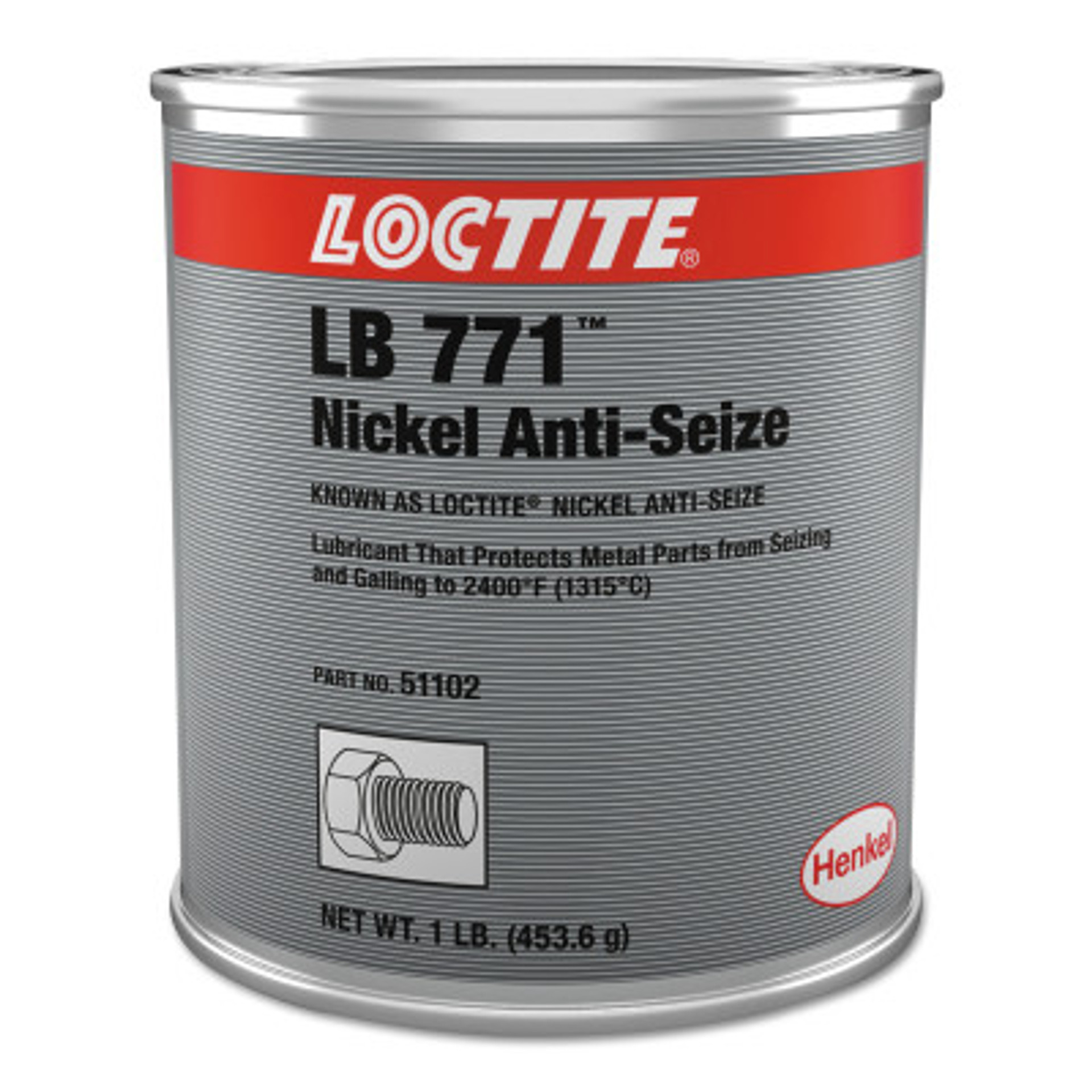 Loctite Nickel AntiSeize, 1 lb Can, 1 CAN AFT Fasteners