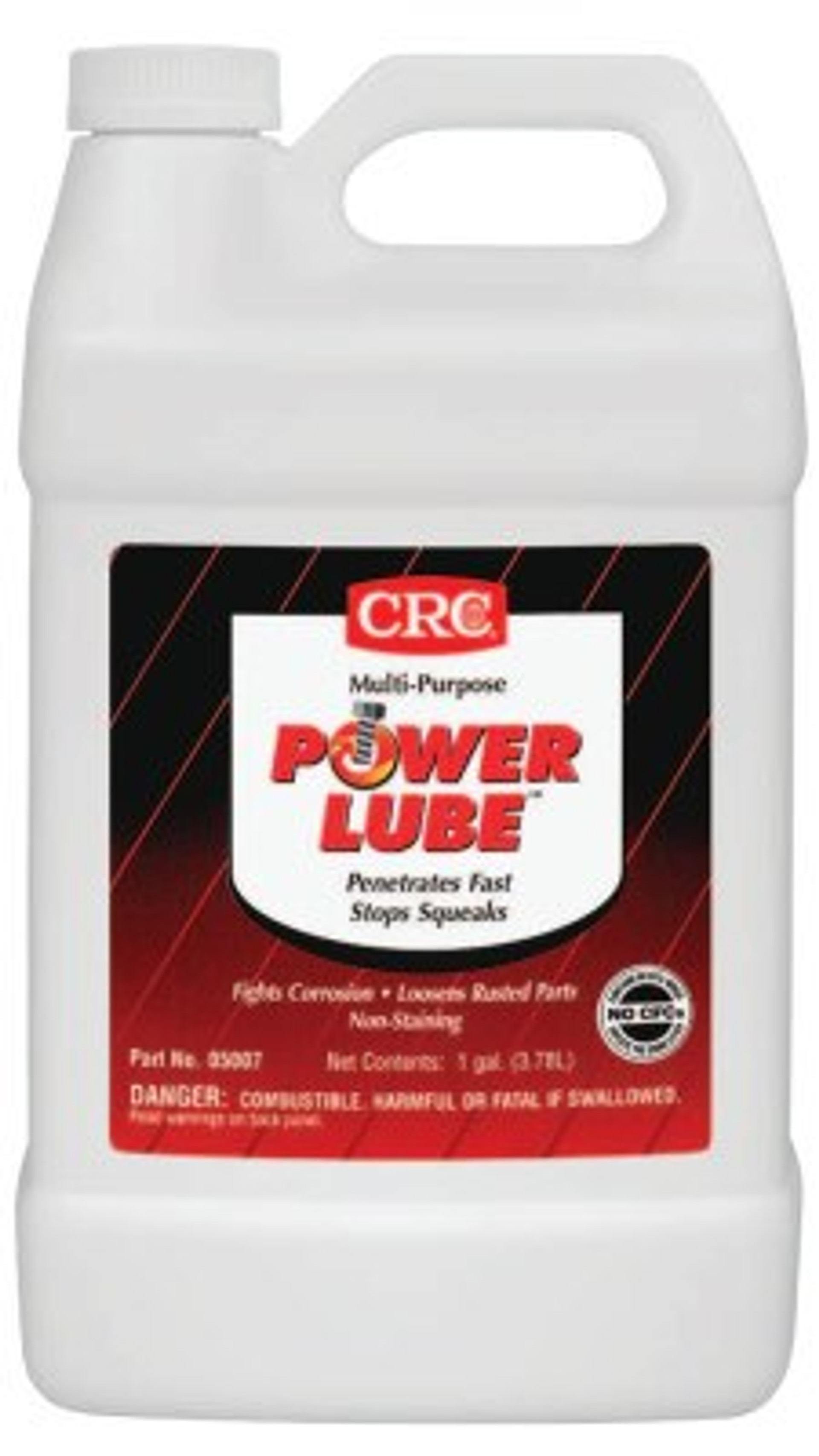 CRC Power Lube MultiPurpose Lubricants, 1 gal, Pail, Amber, 4 GAL
