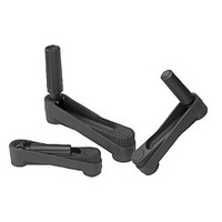 Kipp 10 mm x 29 mm x 105 mm Novo-Grip Crank Handle, with Fold-Away Grip, Size 1 (Qty. 1), K0266.1210