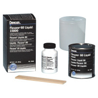 Devcon Plastic Steel Liquid (B), 25 lb, Dark Grey, 1/EA