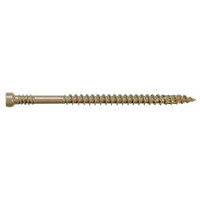 Brown Treated Wood Screws - Bugle Head Type - #8 x 1 1/2 - 500/Pkg