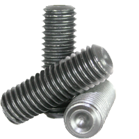 Cup Point Set Screws - Alloy & Stainless