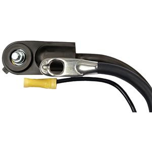 Side Terminal Battery Cable w/ Lead Wire, 25", Black AFT Fasteners