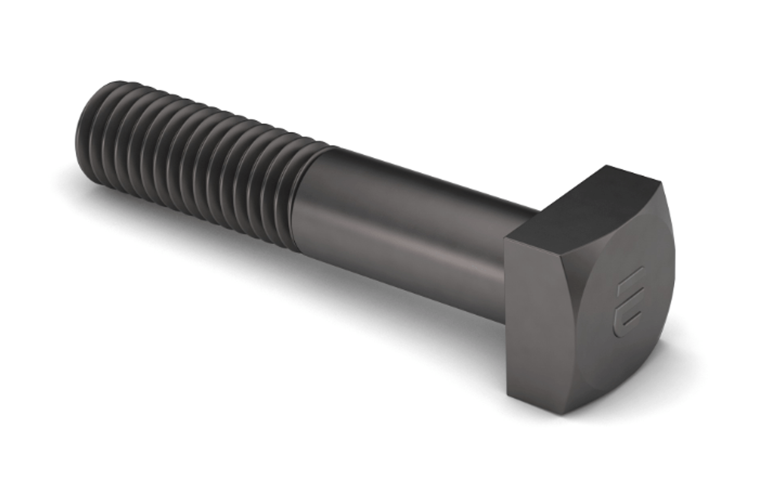 1/2"13 x 5" Gr 5 Square Head Bolts Zinc AFT Fasteners