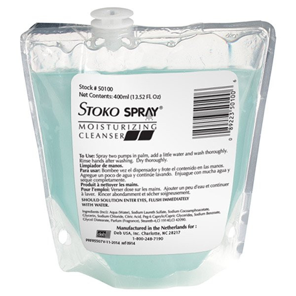 SC Johnson Professional Stoko Spray Moisturizing Cleaner, 400 ml Pouch