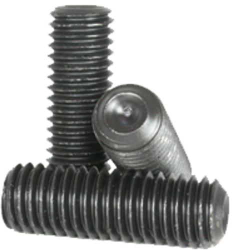 #8-32 x 1-1/2" Socket Set Screws Cup Point Coarse Alloy Thermal Black Oxide (5,000/Bulk Pkg.)