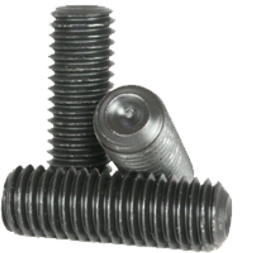 #8-32 x 1-3/4" Socket Set Screws Cup Point Coarse Alloy Thermal Black Oxide (5,000/Bulk Pkg.)