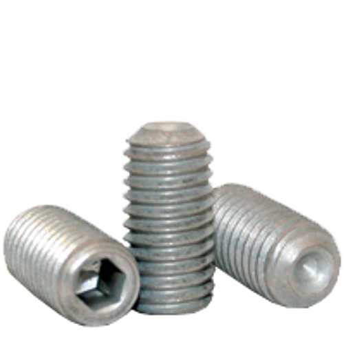 #8-32 x 1/4" Socket Set Screw Cup Point Coarse Alloy Zinc-Bake Cr+3 (5,000/Bulk Pkg.)