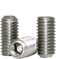 1"-8 x 1-3/4" Socket Set Screws Cup Point Coarse 18-8 Stainless (100/Bulk Pkg.)