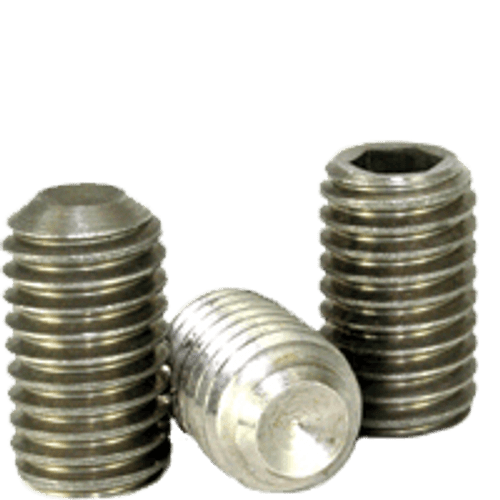 M3-0.50 x 3 mm Socket Set Screws Cup Point Coarse 18-8 Stainless (5,000/Bulk Pkg.)
