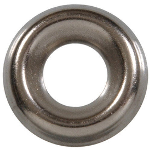 #12 Countersunk Finishing Washer Nickel Plated  (100/Pkg.)