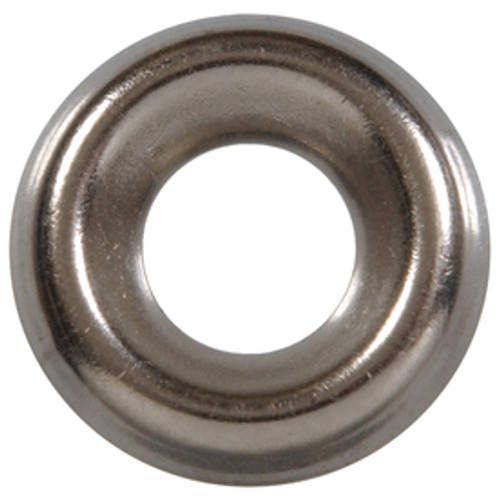 #6 Countersunk Finishing Washer Nickel Plated (10,000/Bulk Pkg.)