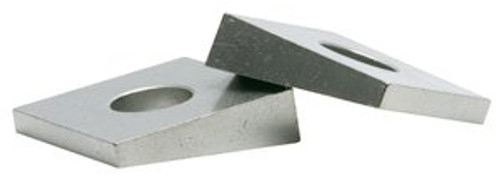 1-1/4" Square Beveled Malleable Washer HDG (70/Bulk Qty.)