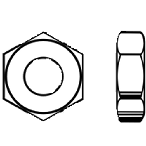 5/8"-11 Brass Finished Hex Nut (50/Pkg.) 5/8"-11 Brass Finished Hex Nut (50/Pkg.)