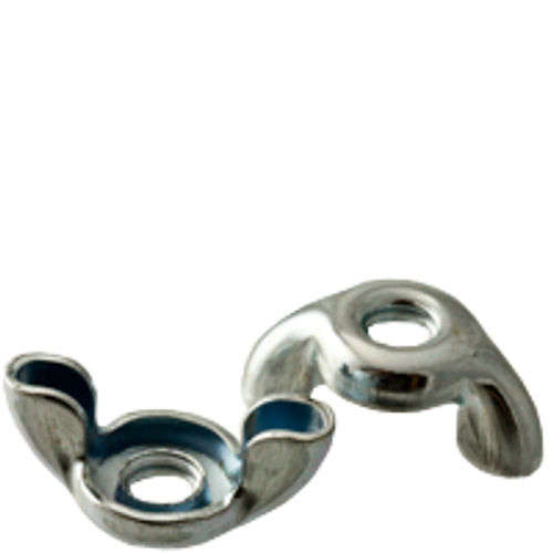 #6-32 Type A, Heavy Series Wing Nut, Cold Forged, Coarse, Low Carbon Steel, Zinc Cr+3 (2500/Bulk Pkg.)