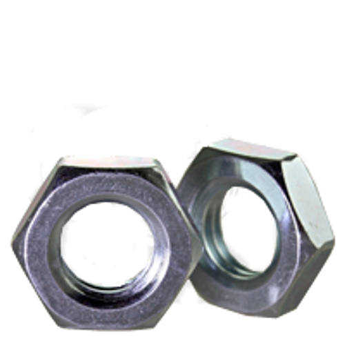 M4-0.70 Hex Jam Nut, Class 04 DIN 439B / ISO 4035, Coarse Zinc Cr+3 (10000/Bulk Pkg.)