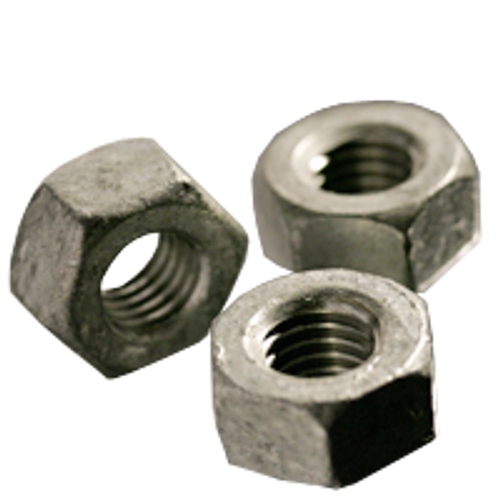 5/8"-11 Heavy Hex Nut, A563 Grade A, Coarse, Hot Dip Galvanized (400/Bulk Pkg.)