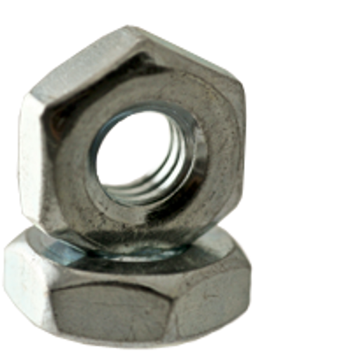 #8-32x5/16"x7/64" (Small Pattern) Hex Machine Screw Nut, Low Carbon Steel, Zinc Cr+3 (20000/Bulk Pkg.)