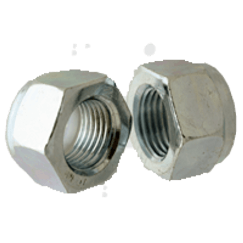 M6-1.00 Nylon Insert Locknut Class 10, DIN 985, Zinc Cr+3 (3500/Bulk Pkg.)