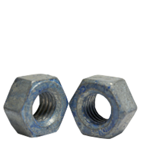 3/4"-10 A563 Heavy Hex Nut Grade DH Coarse Hot Dip Galvanized/Wax/Blue Dye (1000/Bulk Pkg.)