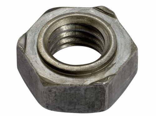 M8-1.25 Hex Weld Nut, DIN 929, Plain (2000/Bulk Pkg.)